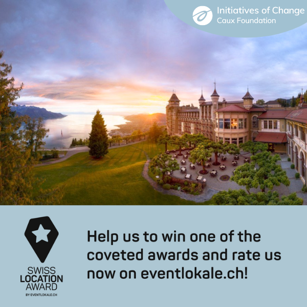 Caux Palace nominated for Swiss Location Award 2024