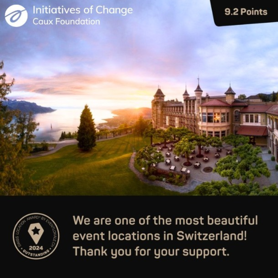 Le Caux Palace récompensé par le Swiss Location Award 2024 !